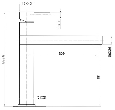 Inox Quaadra 550